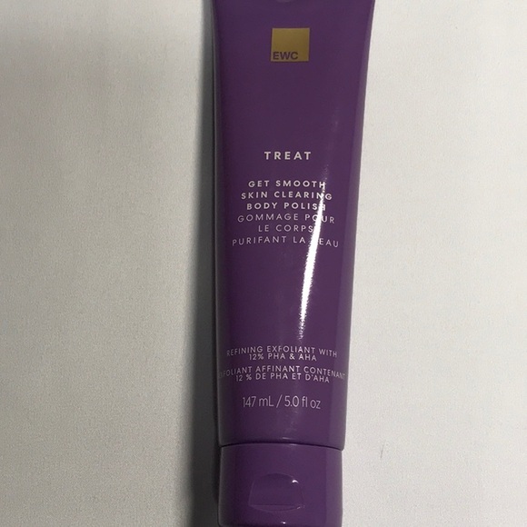 EWC Treat Get Smooth Skin Clearing Body Polish, 5 Fl oz, NWT - Picture 2 of 7